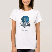 Witch on Broomstick T-Shirt