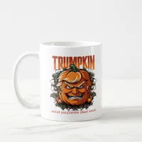 Halloween Trumpkin Make Halloween Great Again Tren Coffee Mug