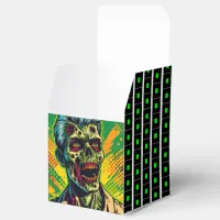 Spooky Zombie Halloween Party Favor Boxes