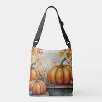 Pumpkin orange  crossbody bag