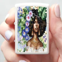 Virgo Zippo: Floral Goddess Gift Zippo Lighter