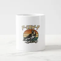 Humor Gothic F-Caw-F Funny Crow Essential Creative Giant Coffee Mug