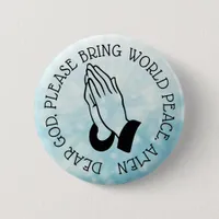 World Peace Prayer Button