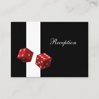 Las Vegas wedding Reception  Cards