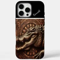 Alligator's Ancient Embrace iPhone 16 Pro Max Case