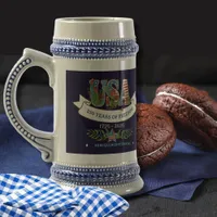 250 Years of Freedom Elegant Patriotic Beer Stein