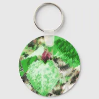 Spring Wildflower Keychain