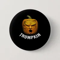 Trumpkin – Funny Donald  Pumpkin Halloween  Button