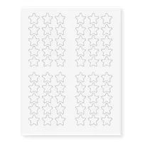 Diamond star temporary tattoos 