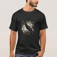 F-Caw-F Funny Raven Pun Gothic Crow Humor Retro Cl T-Shirt