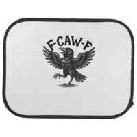 Halloween F-Caw-F Bird Crow Women Men Minimal Clea Car Floor Mat