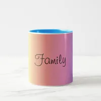 Mug - Rainbow Colors with Family