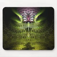 Dragonfly Fractal Magic Mousepad