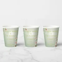 Blossoms of Love" Wedding Invitation Collection Paper Cups