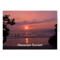 Hawaiian Sunset Cards