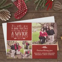 Christian Christmas Verse Typography Holiday Photo