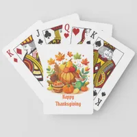 Thanksgiving Poker Cards