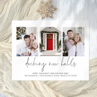 Decking New Halls 3 Photos Moved Christmas card