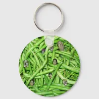 Green Bean Heads! Keychain