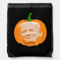 Trumpkin Halloween Classic Drawstring Bag