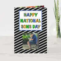 Happy National Sons Day | September 28th Card