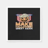 Trumpkin Halloween Vintage Political Funny Napkins