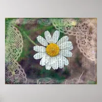 Pretty As A Daisy Mixed Media Poster