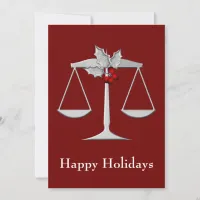 Legal , Lawyer profession Holiday Cards