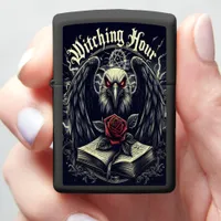 Witching Hour Raptor and the Enchanted Bloom Zippo Lighter