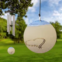 Heart in Sand Wind Chime