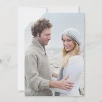 Vellum photo wedding background card