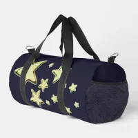 Golden Starburst Duffle Bag