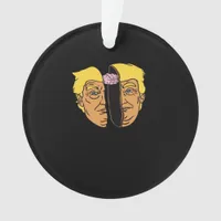 Donald Brain Trumpkin  Artwork  Ornament