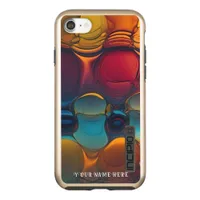 Vortex Colours An Abstract Dance of Oil and Water Incipio DualPro Shine iPhone 8/7 Case