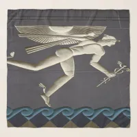 Hermes - Herald of the Greek Gods in NYC Scarf