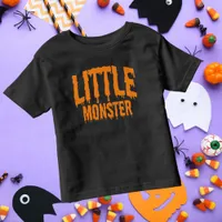 Little Monster Halloween Family Theme T-Shirt
