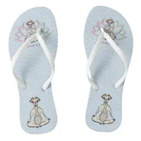 CUTE GOAT YOGA | Namaste GetYerGoat™ Flip Flops