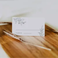 Boho Floral Sage Green Place cards