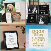 Dog Photo Keepsake Plaques