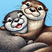 W2A Cute Otterly Yours Now and Furever