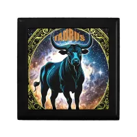 Taurus astrology sign gift box