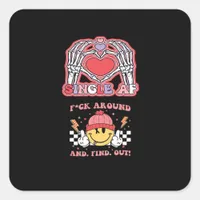 Hands Halloween Funny – Grabby Ghoul Square Sticker