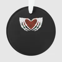 Skeletal Heart  Ornament