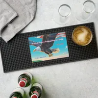 Patriotic Eagle 1776–2026 Quarter-Millennium Pride Bar Mat