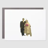 Till Death Us Do Part Classic Meme Car Magnet