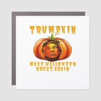 Trumpkin Make Halloween Great Again Graphic Funny  Car Magnet