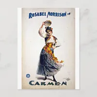 Rosabel Morrison in Carmen Postcard