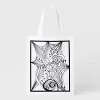 Unique Zen Doodle Adult Coloring Art Supplies Bag