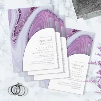 Abstract Glitter Strata Rehearsal Dinner Wht ID903