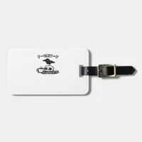F-Caw-F Classic Cool Unique Luggage Tag